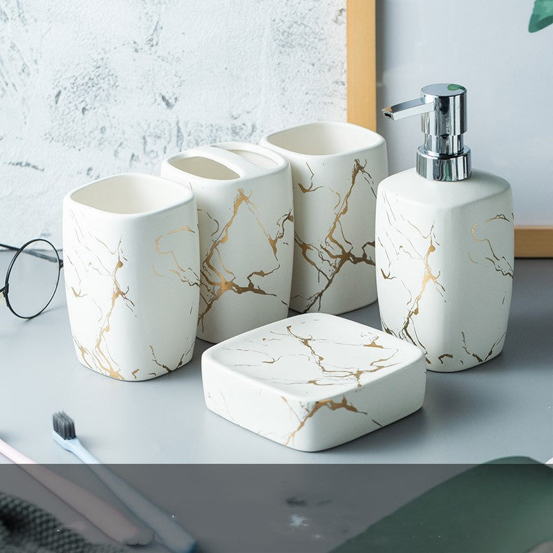 Wash bathroom,