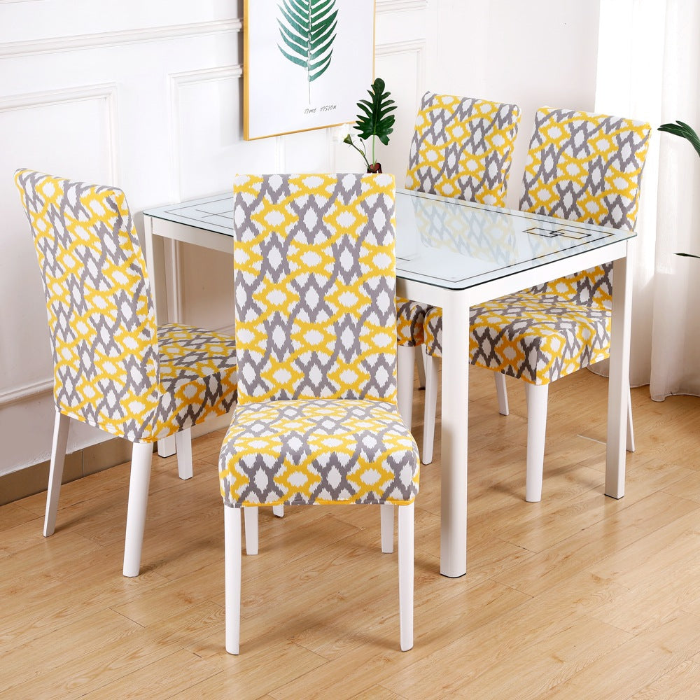 Chair Cover Hotel Chair Package Chair Cover One-Piece Elastic Chair Cover Office Computer Seat Cover