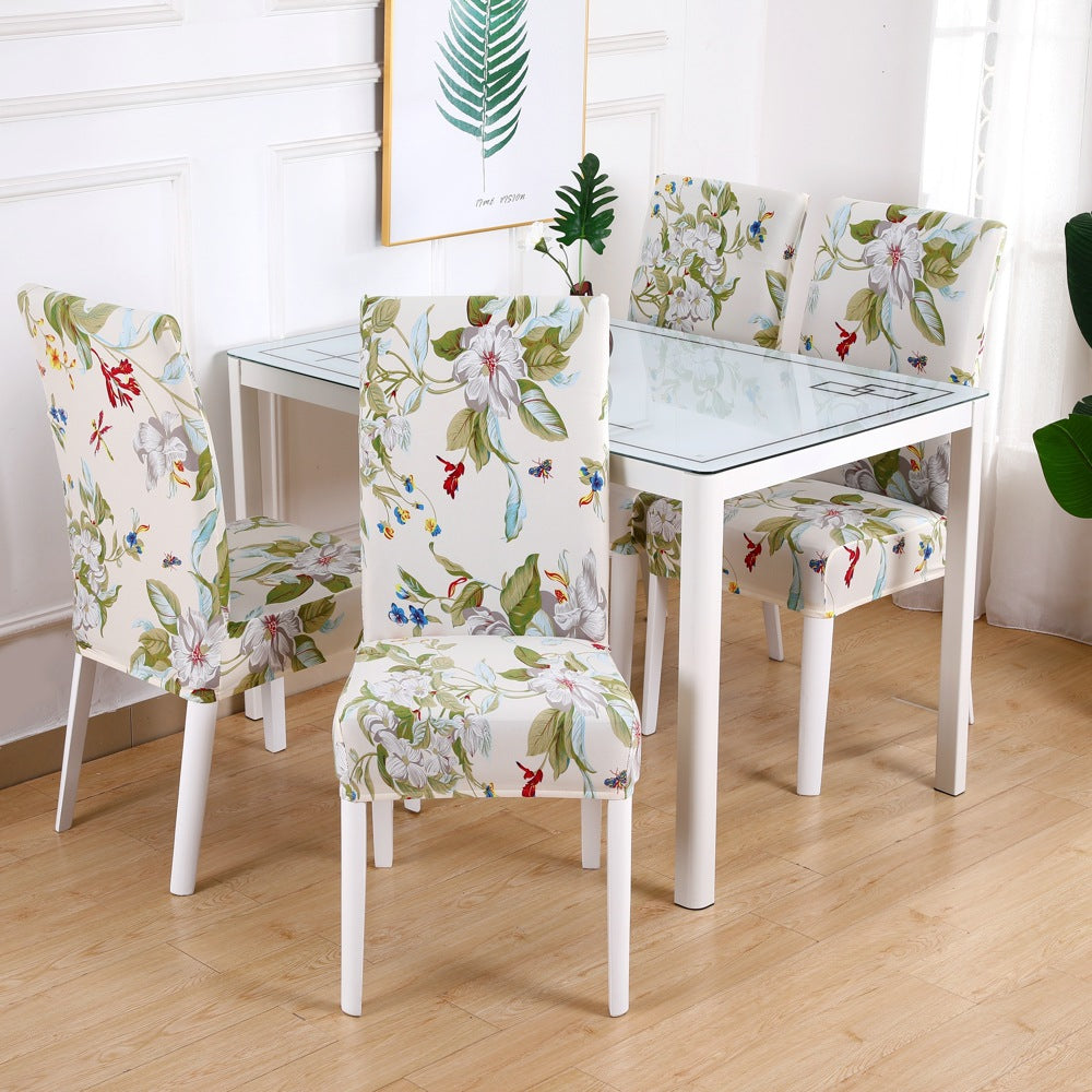 Chair Cover Hotel Chair Package Chair Cover One-Piece Elastic Chair Cover Office Computer Seat Cover
