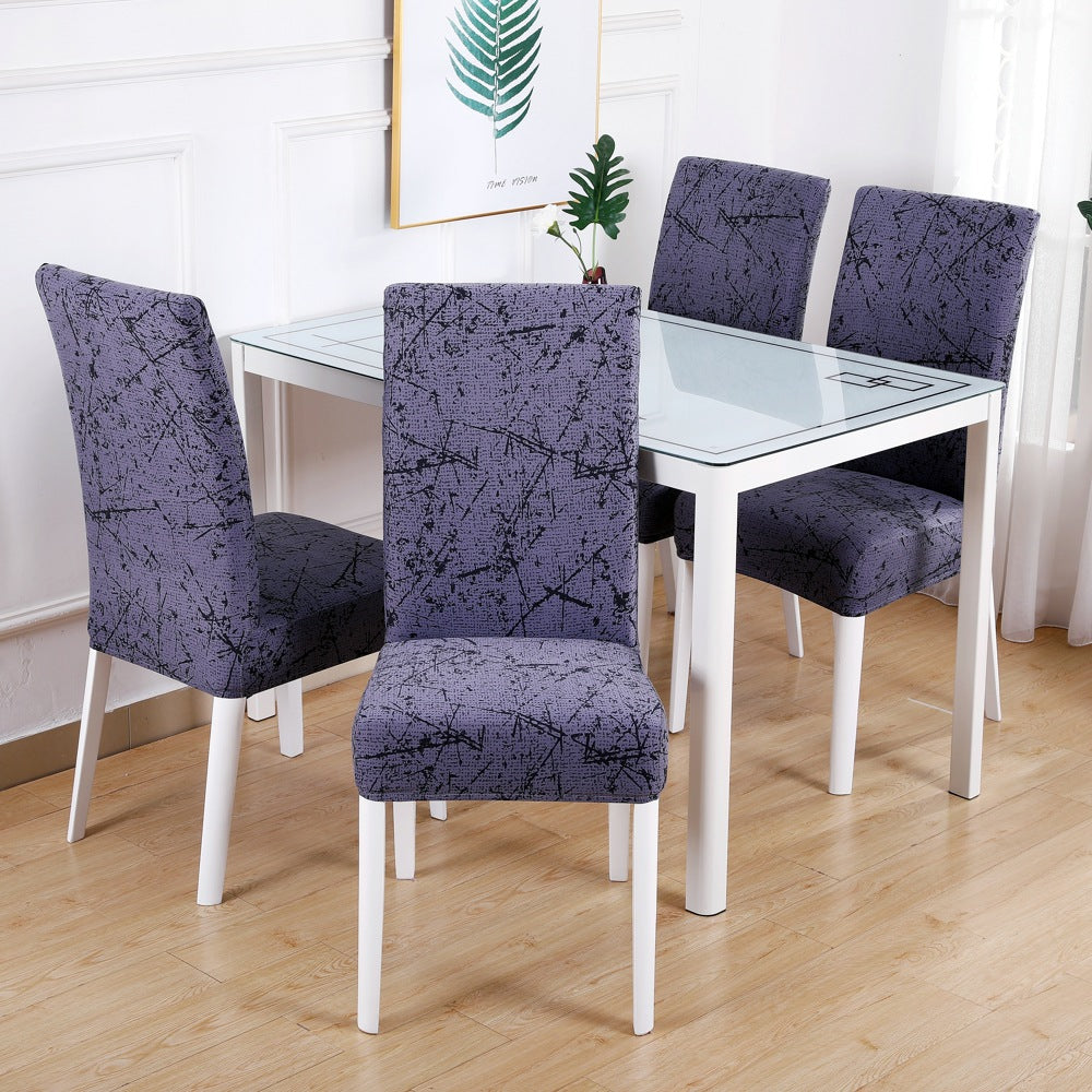 Chair Cover Hotel Chair Package Chair Cover One-Piece Elastic Chair Cover Office Computer Seat Cover