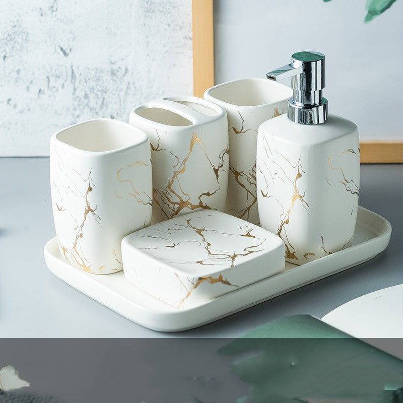 Wash bathroom,