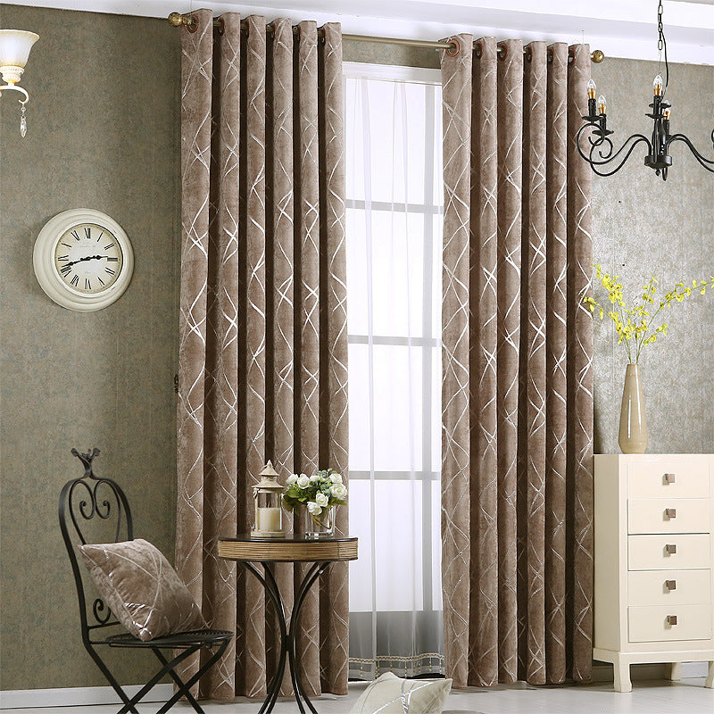 Chenille Blackout Curtains