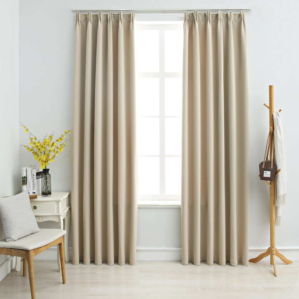 blackout curtains with hooks