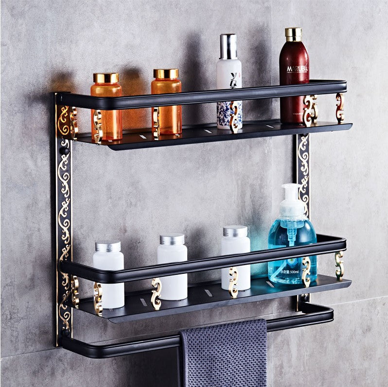 bathroom shelf double bathroom