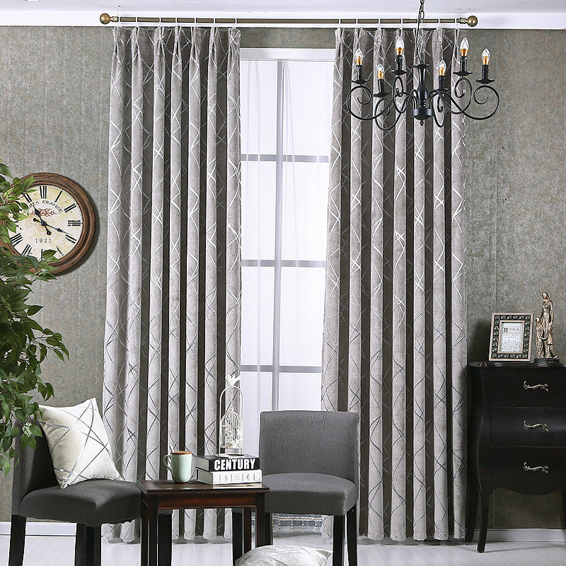 Chenille Blackout Curtains